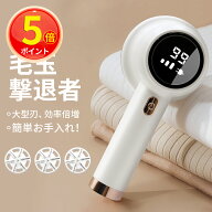 【P5倍】楽天1位 5冠達成！毛玉取り 毛玉取り器 電動 毛玉クリーナー けだまとり USB充電式 6枚刃 高速回…