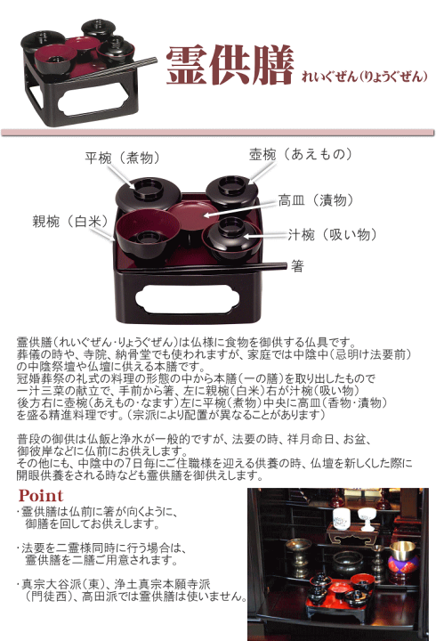 楽天市場】霊供膳(黒内朱)8.0寸プラスチック製(霊具膳・仏膳 楽天市場】霊供膳(黒内朱)8.0寸プラスチック製(霊具膳・仏膳