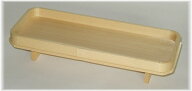 【楽天1位】 極上品 長手 三宝 [三方] 7寸 (巾21センチ) 木目が美しく格調高い 尾州桧(木曽桧)材の 神具 …