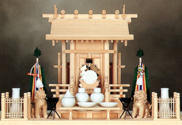 楽天市場】神棚 【神棚神具セット】飛騨神明一社（木曽桧）セット 