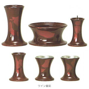 仏具セット モダン仏具 モダン仏具 6点セット | 遥か 6点セット 彫金なし | 3.0 花立:高92×幅60×奥行60mm 前香炉:高45×幅93×奥行93mm 灯立:高65×幅45×奥行45mm