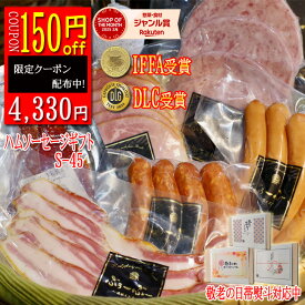 【8/8～8/18クーポンご利用】100円引クーポンハム ソーセージ ハムギフト S-45 福袋 ギフト ぶぅーぶー 詰め合わせ お誕生日 ハム お土産 御祝い 御祝 お礼 御礼 福袋 父 御中元 お中元 米 敬老の日 敬老