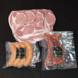 【送料無料】ロース切り身5枚 ウインナー1パック ジャーキー40g K-43【豚肉 切り落とし お肉 豚バラ 肉 豚    プレゼント 】 豚肉 ギフト ギフト 冷凍精肉 米 ハロウィン 御歳