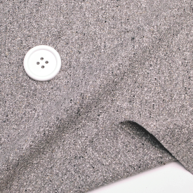 布地　ツイード E/C イージーケアグレー杢　霜降り　155cm 幅50cm単位 はかり売り　手芸　クラフト　ファッション