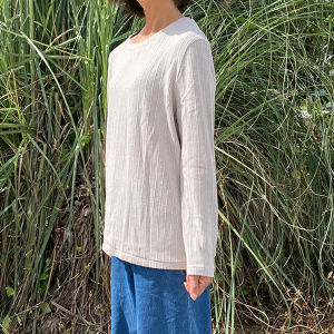 ニット生地 可愛い ファンシー ストライプ 180cm 幅 グレージュ プラム 黒 日本製 50cm単位の価格 あたたか 柔らか ワンピース カットソー レディス 子供服 手芸 クラフト 生地 布 屋 さん 通販