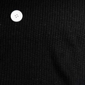 ニットセーター編 ふっくら 畝編み 黒 165cm 幅 日本製 レディス メンズ 子供服 カットソー アウター 冬 暖か 50cm単位 価格 手芸 生地 布