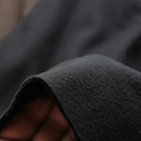 フリース生地 無地 ふかふか 145cm幅 ミルクティ ココア 黒 日本製 50cm単位価格 ベスト ジャケット レディス メンズ 子供服 手芸 クラフト 生地 布