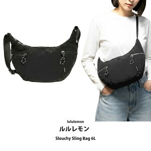 lululemon ���������� Slouchy Sling Bag 6L �X���E�`�[�X�����O �N���X�{�f�B �n�[�t���[���^ �L�q�^ �{�f�B�o�b�O �u���b�N