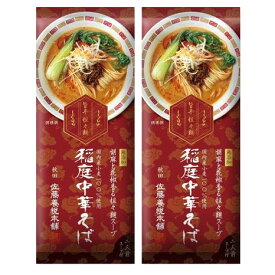 【ネコポス発送】秋田 佐藤養悦本舗 稲庭中華そば 旨辛 担々麺 2人前2袋
