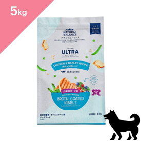 ◆クーポンあり◆【 犬用 小粒 】NATURAL BALANCE ナチュラルバランス オリジナルウルトラ 鶏肉&大麦レシピ 全年齢用【5kg】 Dog food 正規品 プレミアムフード 鶏肉 大麦 ビタミン ミネラル 総合栄養食