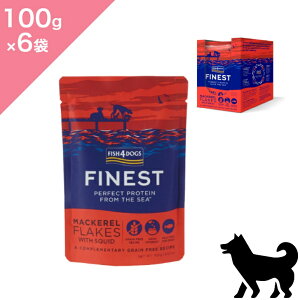 ���N�[�|�����聟�y���p�zFISH4DOGS �t�B�b�V��4�h�b�O �T�o�t���[�N �p�E�`�y100g×6�܁z Dog food ���K�i �v���~�A���t�[�h �T�o �C�J �O���C���t���[ �O���e���t���[ �����s�g�p ���Y�� ������