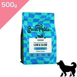 ���N�[�|�����聟�y���p�zSoulMate DOG �\�E�����C�g �h�b�O �G�A�h���C�t�[�h �V�[�t�[�h�y500g�zAIRDRY SEAFOOD Dog food ���K�i �v���~�A���t�[�h �O���C���t���[ �����s�g�p �畆��уP�A �ݒ��P�A