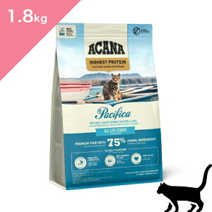 ���N�[�|�����聟�ܖ�����2026/11/9 �ȍ~ �y�L�p�z ACANA �A�J�i �p�V�t�B�J�L���b�g�y1.8kg�z �j�V�� �T�o �� Pacifica Cat ���K�i �v���~�A���t�[�h