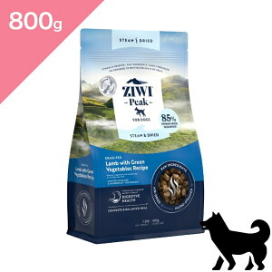 |Cg10{&N[|聟 ypz ZIWI peak X`[&hC hbOt[h  r y800gz ZIWI Peak STEAMDRIED GRASS-FED Lamb With Green Vegetables Recipe FOR DOGS WEBs[N W[EB Ki v