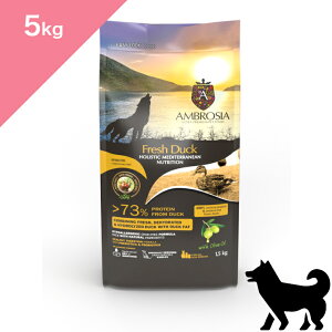 LINEN[|聟 ܖ 2026/9/26ȍ~ypz AMBROSIA AuVA HMN _bN y5kgz Egv~At[h Ultra Premium Dog Food Duck Ki