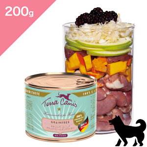 ���N�[�|�����聟 �y���p�z TerraCanis �e���J�j�X �O���C���t���[ �`�L�� �y 200g �z�E�F�b�g�t�[�h �R���v���[�g�H �{�� Chicken Pumpkin Apple Parsnip Blackberry Wetfood Grain-free Lacto-free ���K�i �v���~�A��