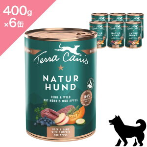 N[|聟 6ʓP[Xypz TerraCanis eJjX lC`[nEh r[t pvLAbv y 400g ×6ʁzEFbgt[h Rv[gH  X|[c VjA Na