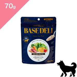 N[|L ypzBASE DELI x[Xf gbsO y70gz Dog food Ki v~At[h Y 育͂ white fox zCgtHbNX