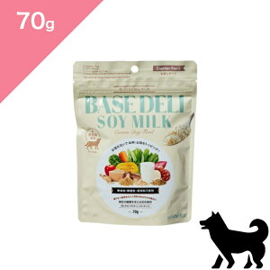 N[|L ypzBASE DELI SOY MILK x[Xf\C~N gbsO y70gz Dog food Ki v~At[h Y 育͂ white fox zCgtHbNX