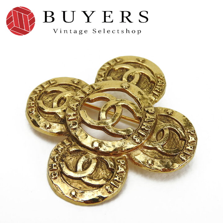 楽天市場】【中古】CHANEL シャネル ココマーク ブローチ アクセサリー  