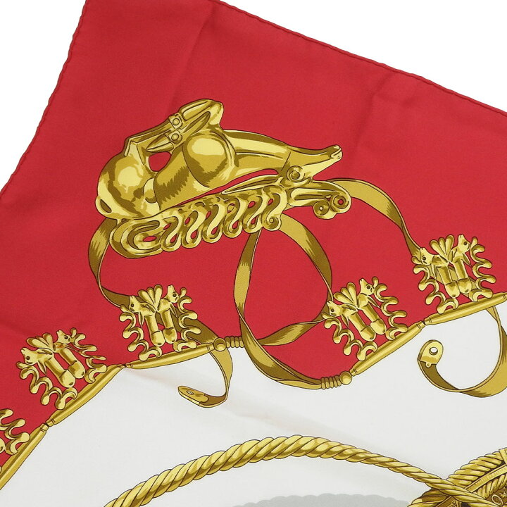 楽天市場】【中古】 エルメス スカーフ カレ90 シルク100％ LES 