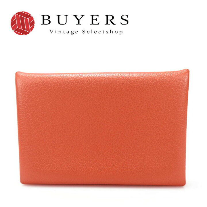 楽天市場】【中古】エルメス カードケース 名刺入れ カルヴィ □Q刻印  