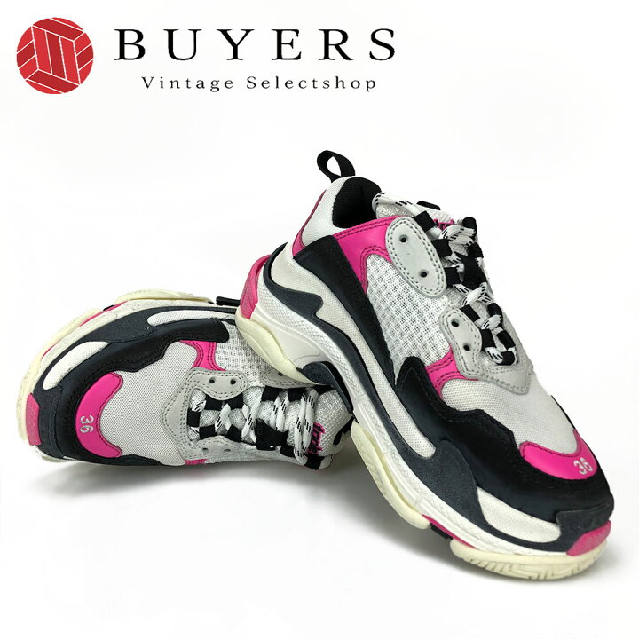 楽天市場】【中古】BALENCIAGA バレンシアガ TRIPLESスニーカー 6 36 