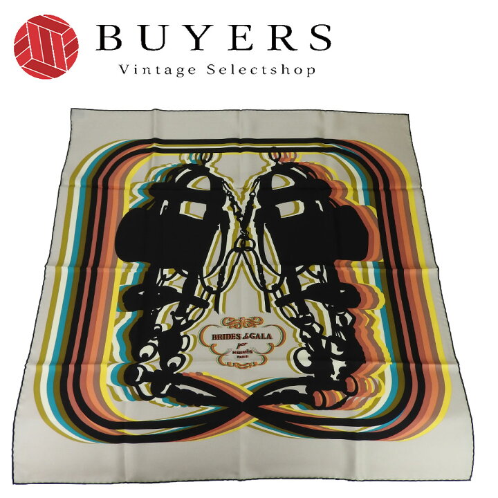 楽天市場】【中古】【極美品】 エルメス スカーフ カレ90 シルク100  