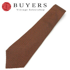 【中古】 バリー ネクタイ シルク100％ イタリア製 小物 ブラウン系 ビジネスマン 紳士 おしゃれ アパレル メンズ 男性 BALLY necktie silk