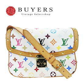 【中古】ルイヴィトン ショルダーバッグ ソローニュ モノグラム マルチカラー ブロン LOUIS VUITTON M92661 LV レディース 女性 カジュアル Shoulder Bag