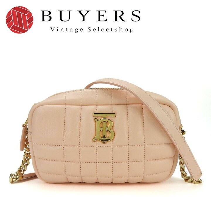 楽天市場】【中古】美品 バーバリー ショルダーバッグ ミニローラ 