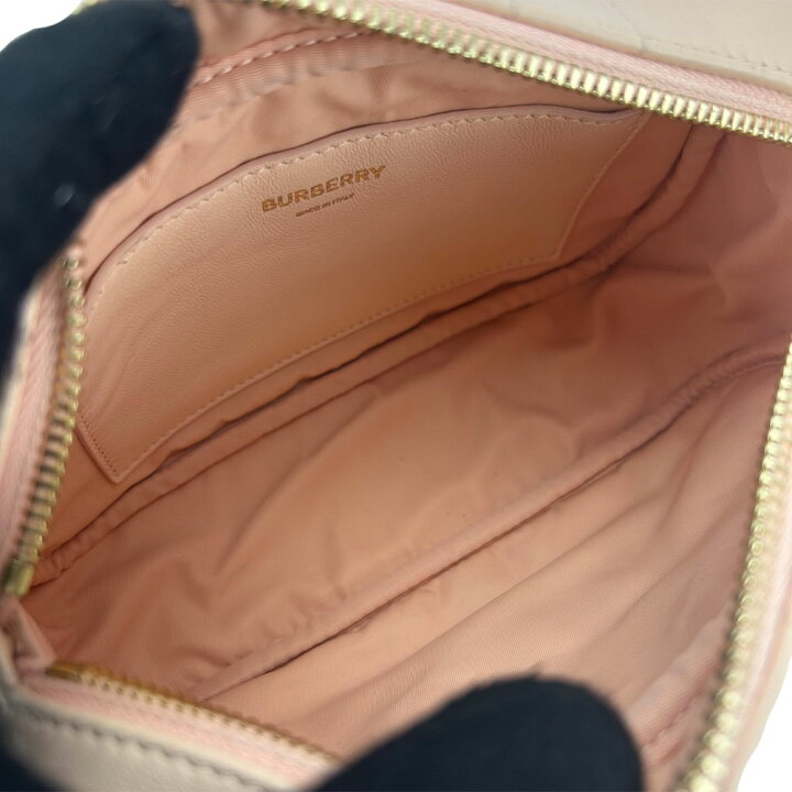 楽天市場】【中古】美品 バーバリー ショルダーバッグ ミニローラ  