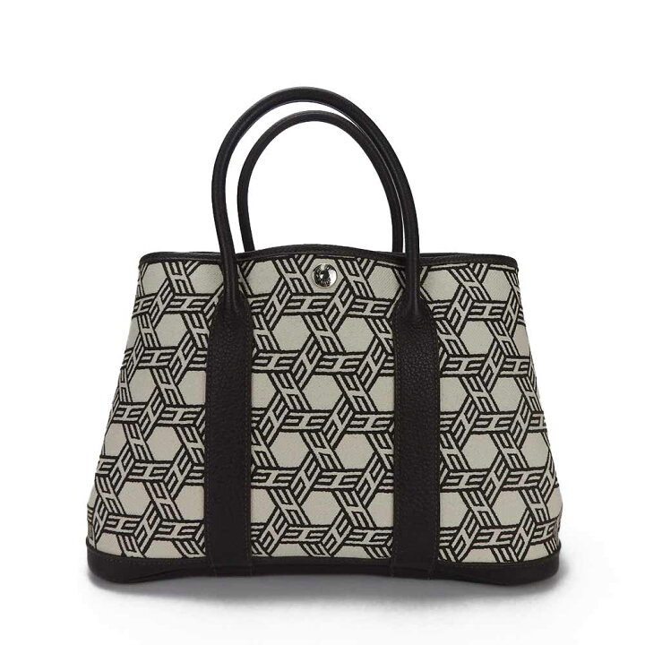 楽天市場】○【美品】HERMES エルメス ガーデンパーティTPM トワルソー 