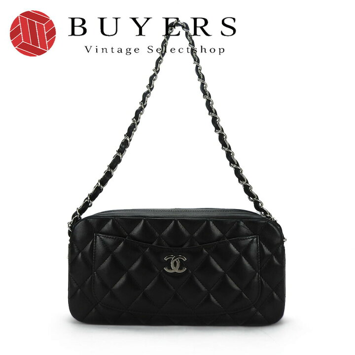 楽天市場】○ CHANEL シャネル チェーンショルダーバッグ ラムスキン 