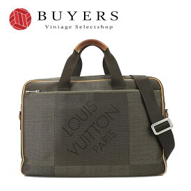 【中古】ルイヴィトン 2wayハンドバッグ LOUIS VUITTON N58039 アソシエPM ダミエ・ジュアン テール ショルダーバッグ LV レディース メンズ ユニセックス 肩掛け 斜め掛け シルバー金具 ビジネス 通勤 通学