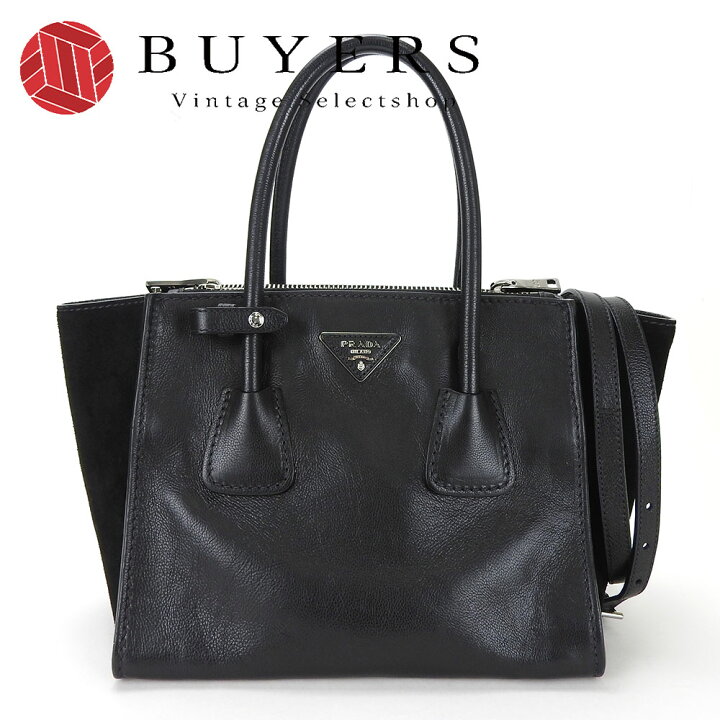 楽天市場】○【中古】プラダ 2WAY ハンドバッグ ショルダー 斜め掛け 