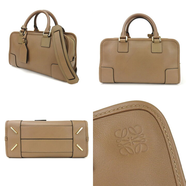 楽天市場】【中古】美品 ロエベ 2WAY ハンドバッグ ショルダーバッグ 