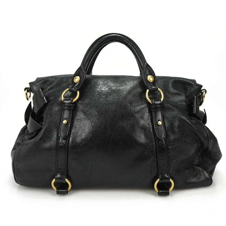 楽天市場】○【中古】ミュウミュウ MIU MIU 2WAYハンドバッグ RT0365 