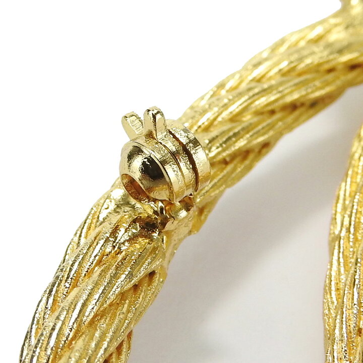 楽天市場】【中古】 クリスチャンディオール ブローチ メタル ゴールド  