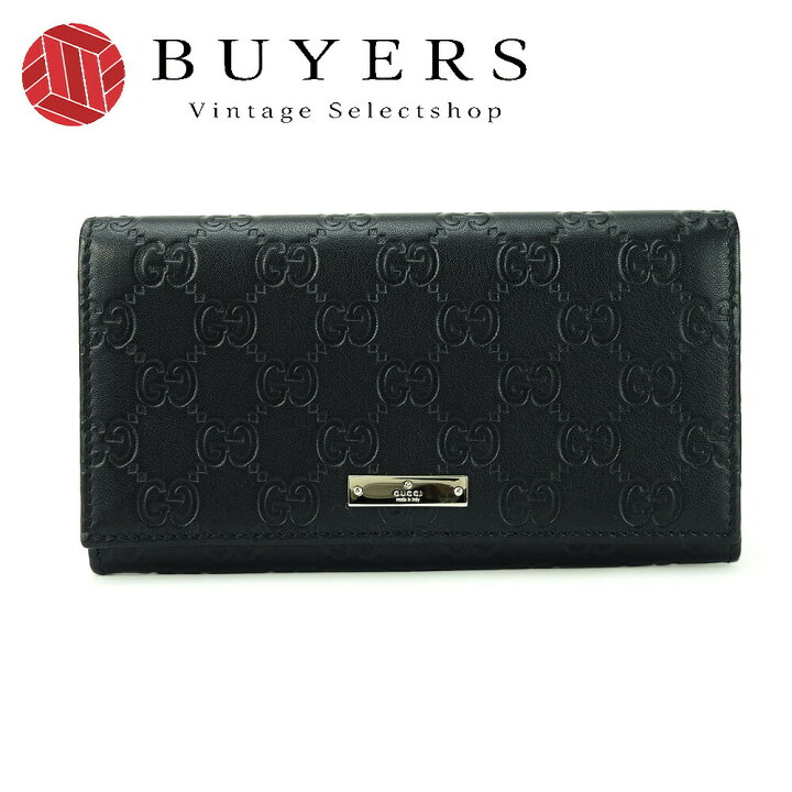 楽天市場】【中古】 グッチ 長財布 244946 グッチシマ シマレザー  