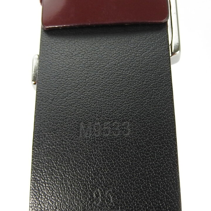 楽天市場】【中古】 ルイ・ヴィトン ベルト M9533 レザー ボルドー 