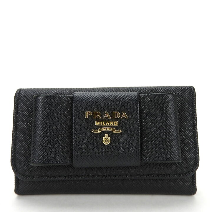 楽天市場】【中古】 プラダ キーケース 1PG222 サフィアーノ 