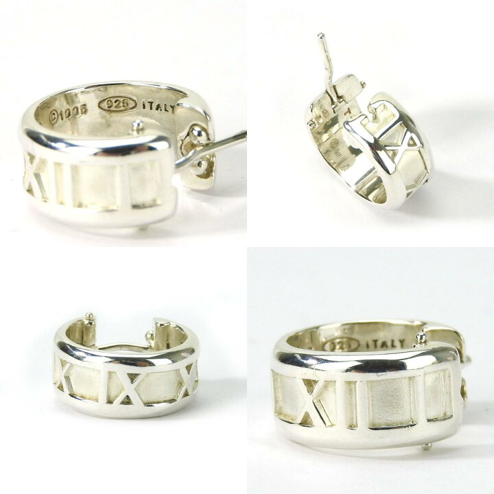 楽天市場】【中古】 ティファニー ピアス アトラス シルバー925 約6.8g  
