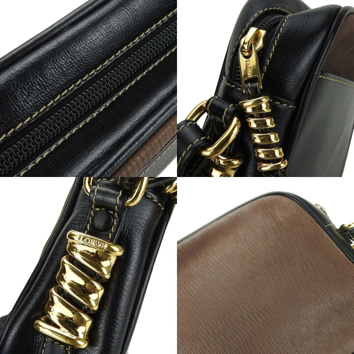 楽天市場】【中古】 ロエベ ショルダーバッグ ベラスケス レザー  