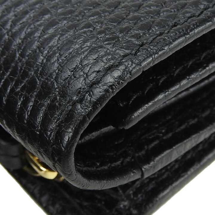 楽天市場】【中古】 グッチ 三つ折り財布 644407 GGマーモント レザー  