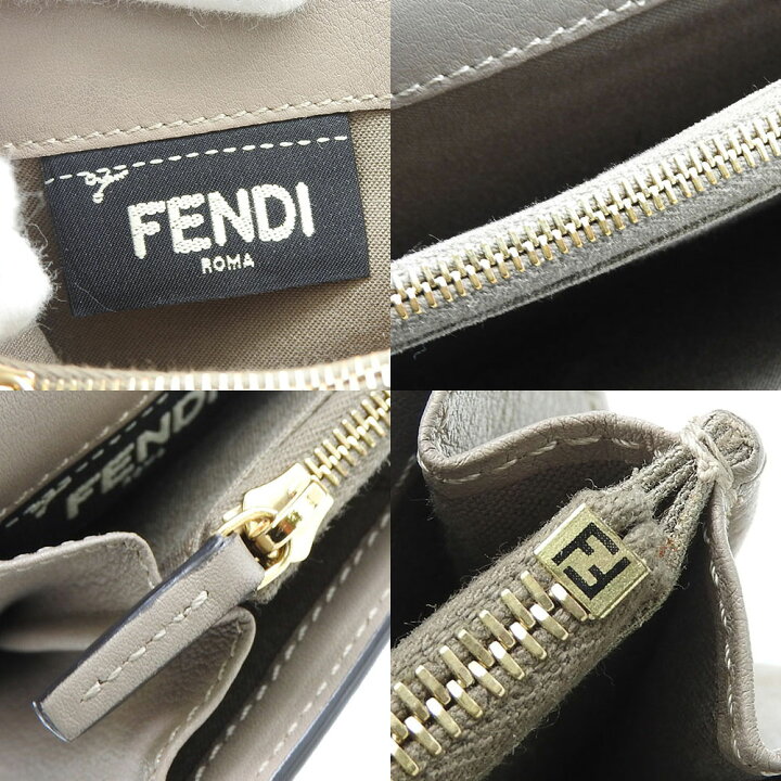 楽天市場】【中古】 フェンディ 二つ折り財布 8M0308 ピーカブー 