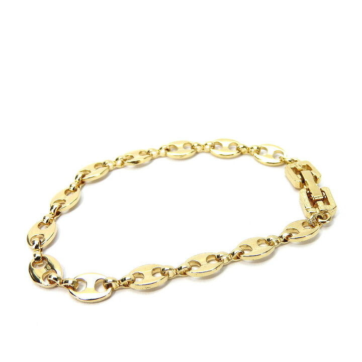 楽天市場】【中古】美品 ジバンシー ブレスレット チェーン ゴールド 