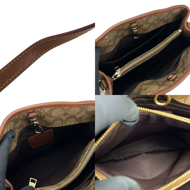楽天市場】【中古】 コーチ トートバッグ スモール マーゴット F34608  