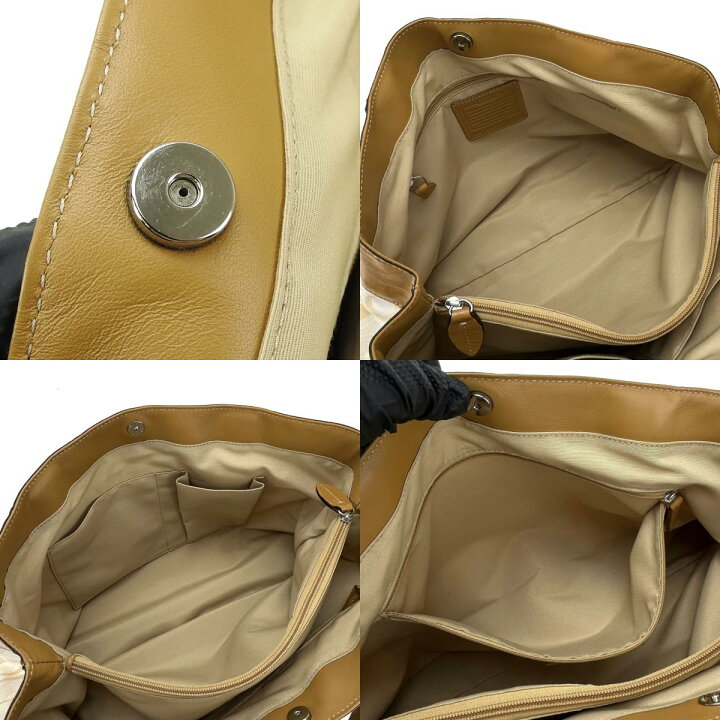 楽天市場】【中古】 コーチ トートバッグ F15122 シグネチャー  