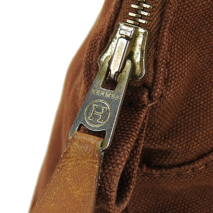 楽天市場】【中古】 エルメス ポーチ ボリードポーチMM キャンバス 